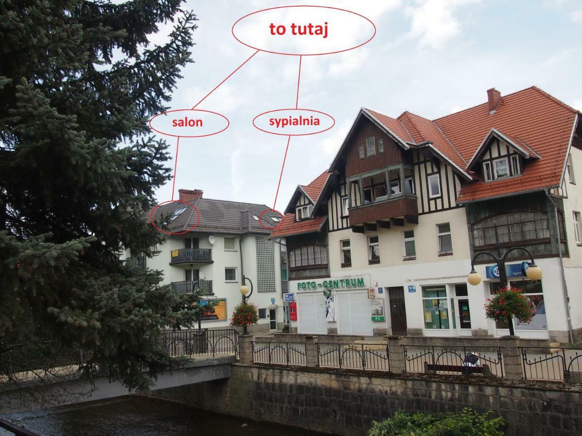 Apartament Przy Deptaku Z Miejscem Parkingowym Polanica-Zdrój Esterno foto